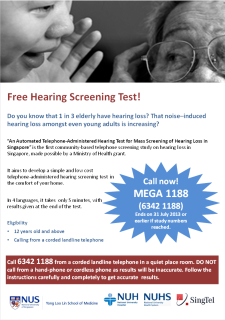 Photo Telephone Hearing Screening
